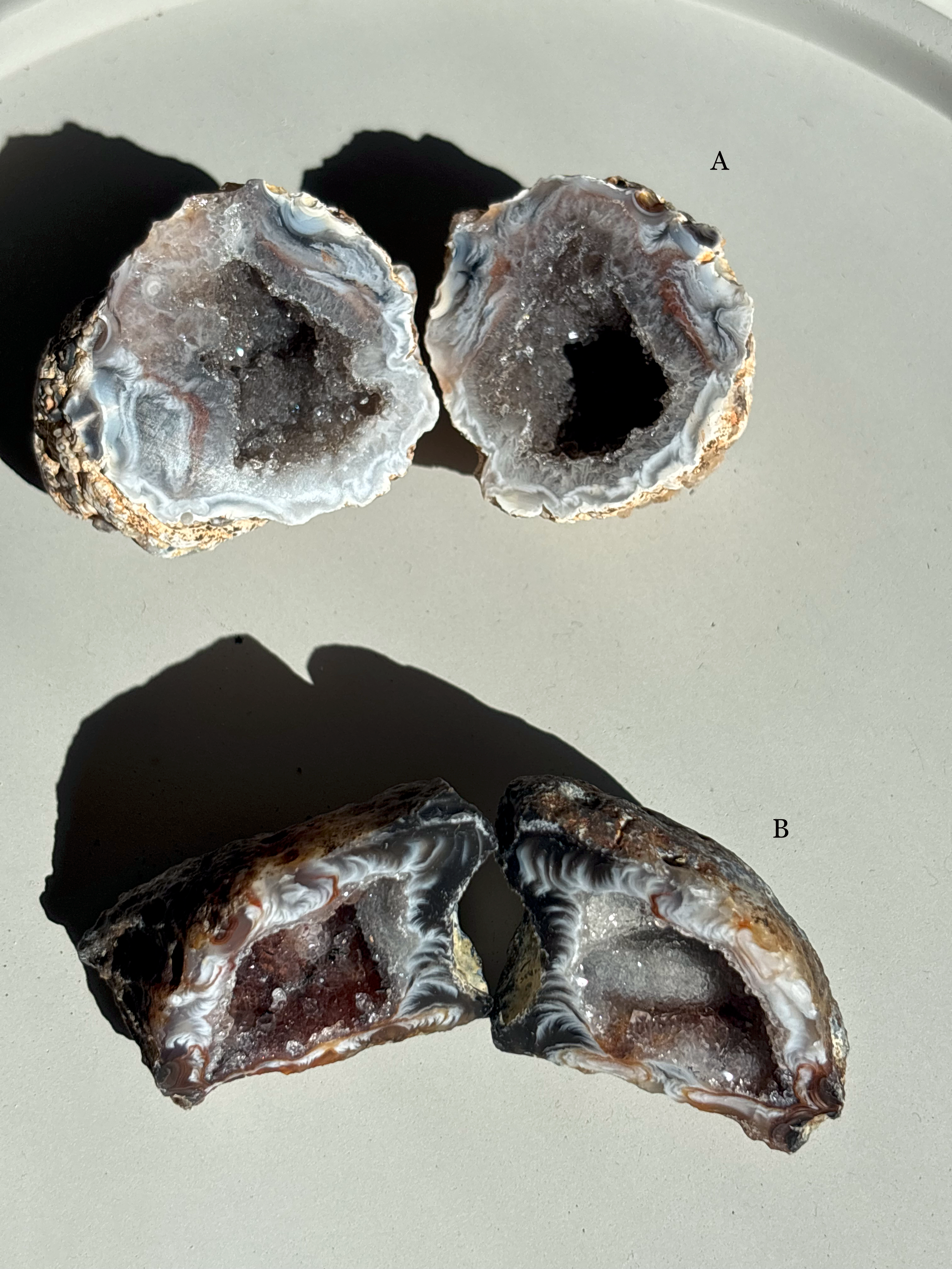 Ocos Geodes matching pair