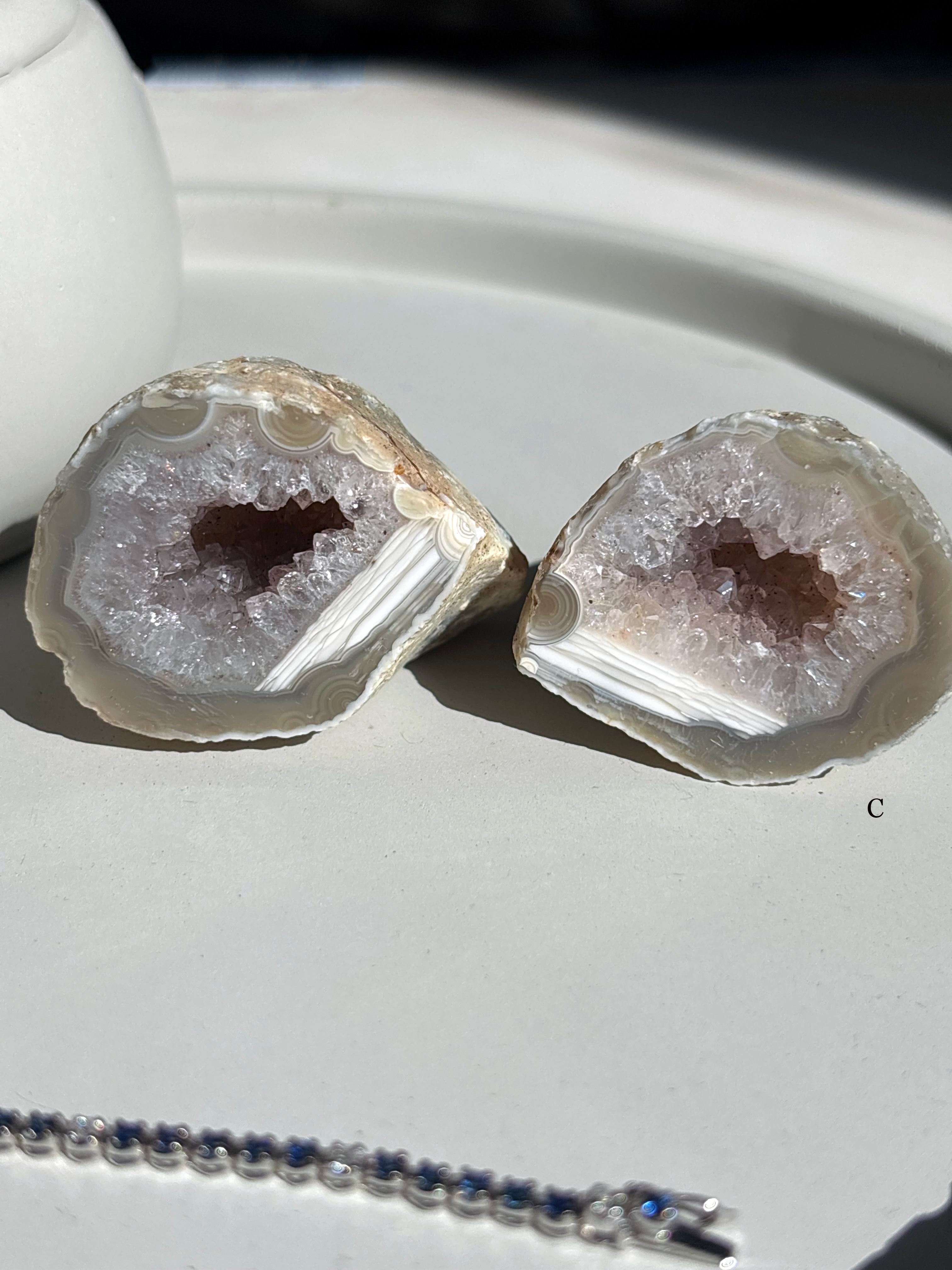Ocos Geodes matching pair