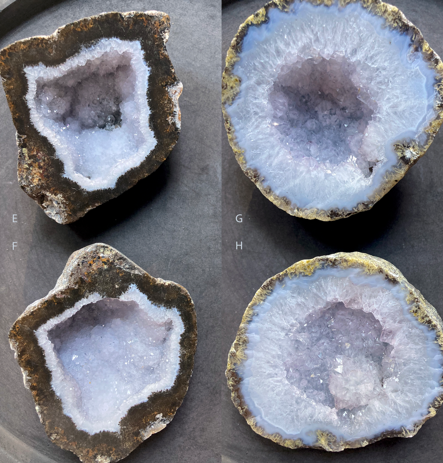 Las Choyas Coconut Polished Geode