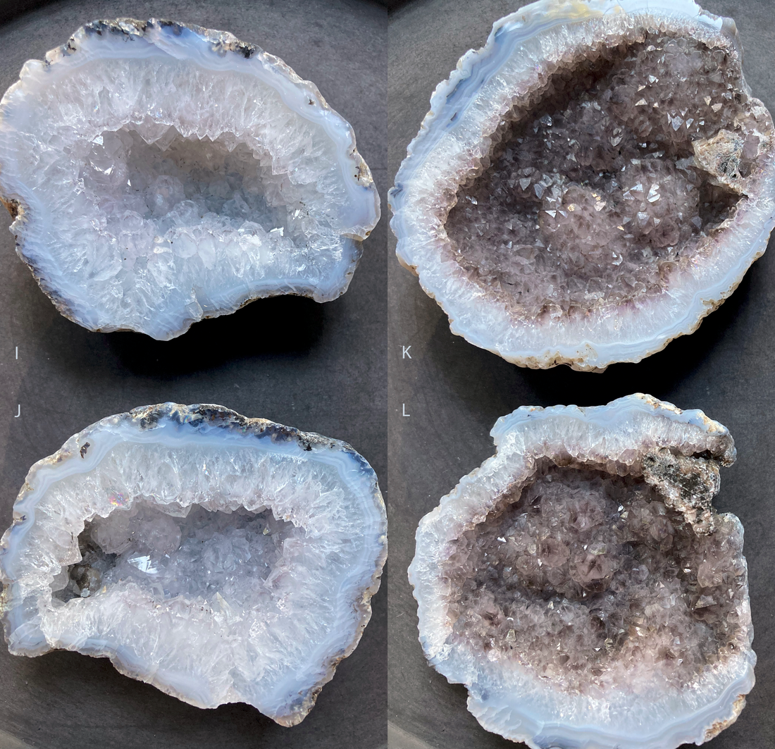 Las Choyas Coconut Polished Geode