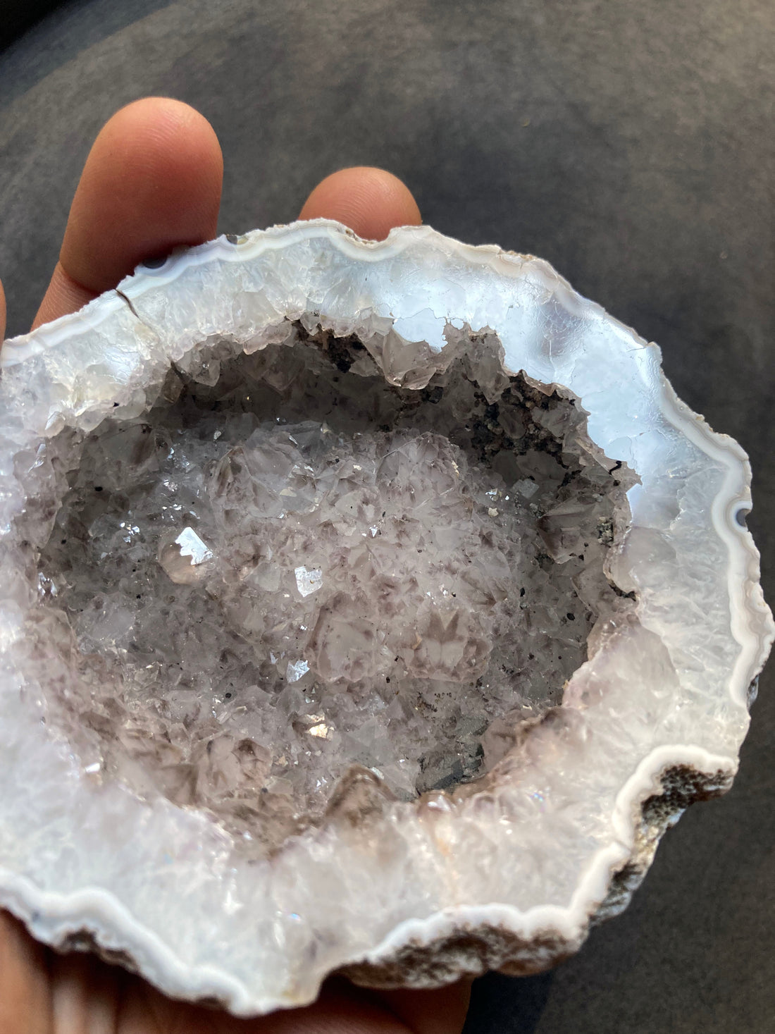 Las Choyas Coconut Polished Geode