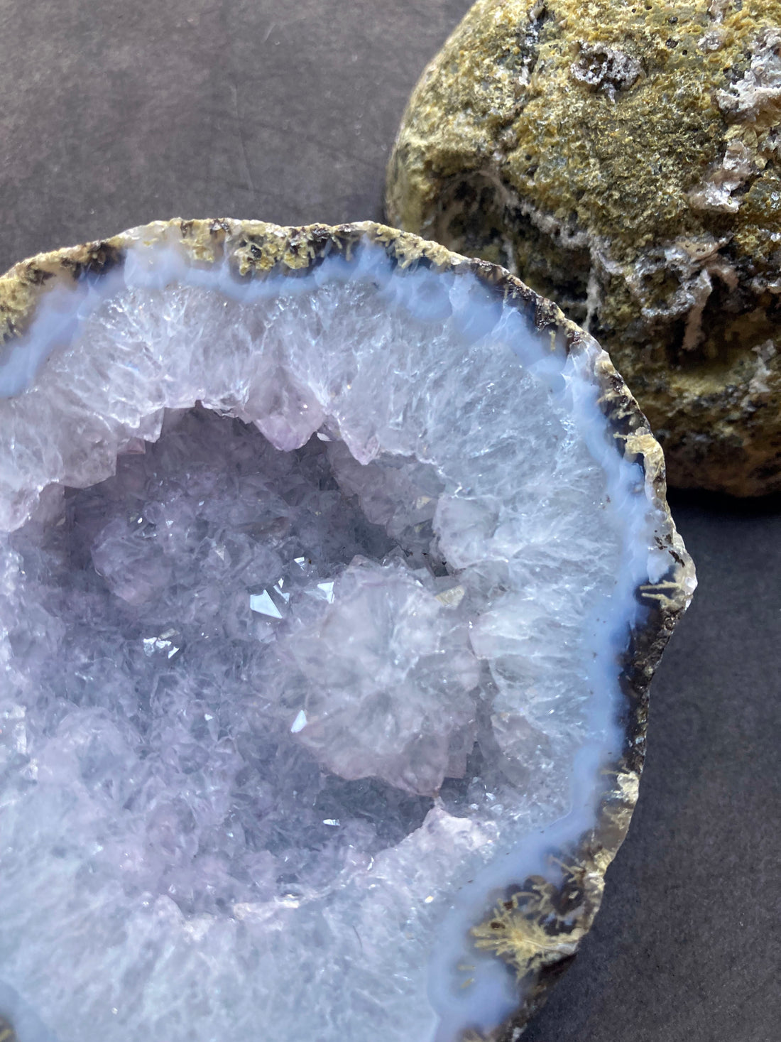 Las Choyas Coconut Polished Geode