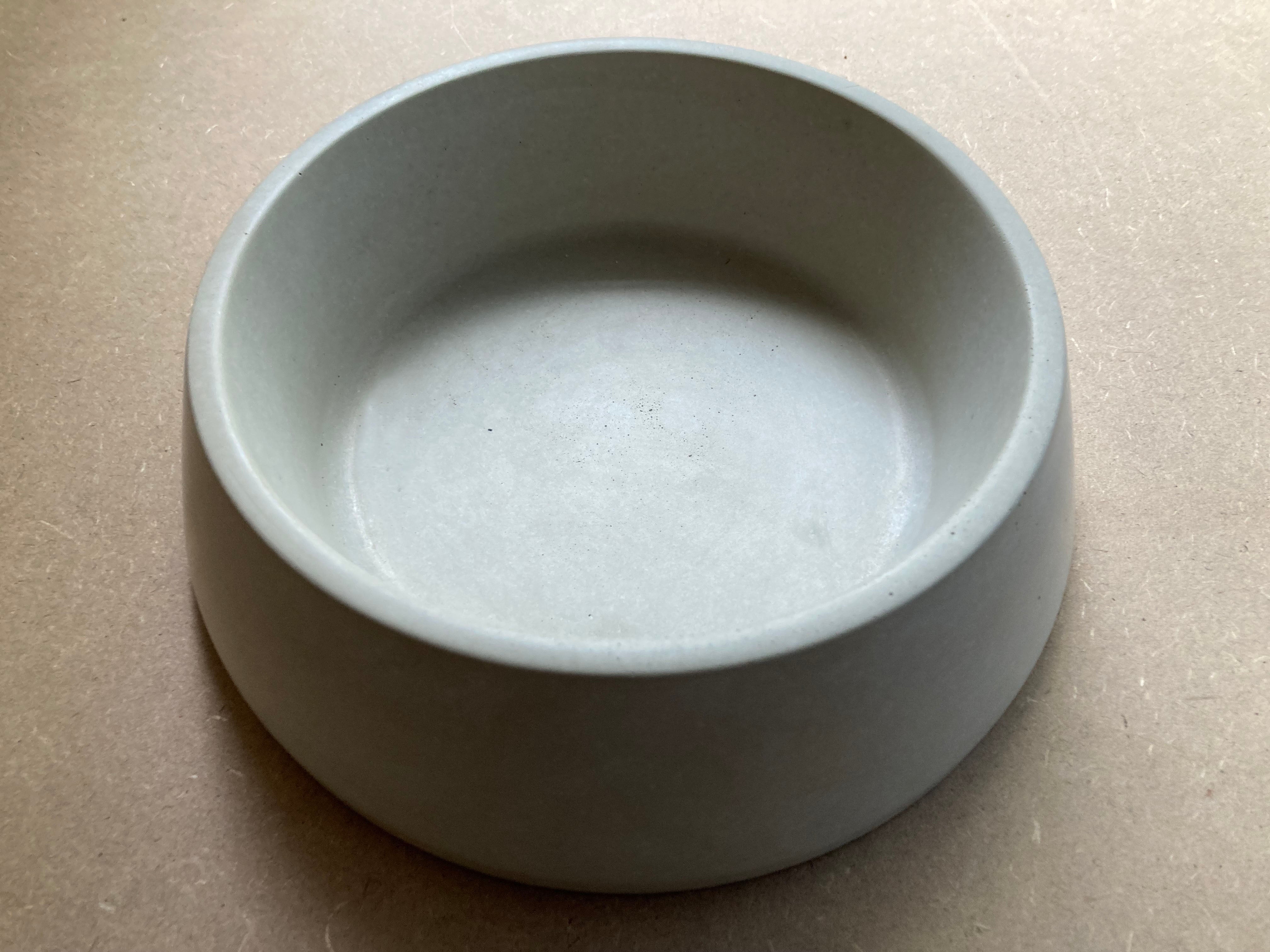 Cement dog bowl hotsell