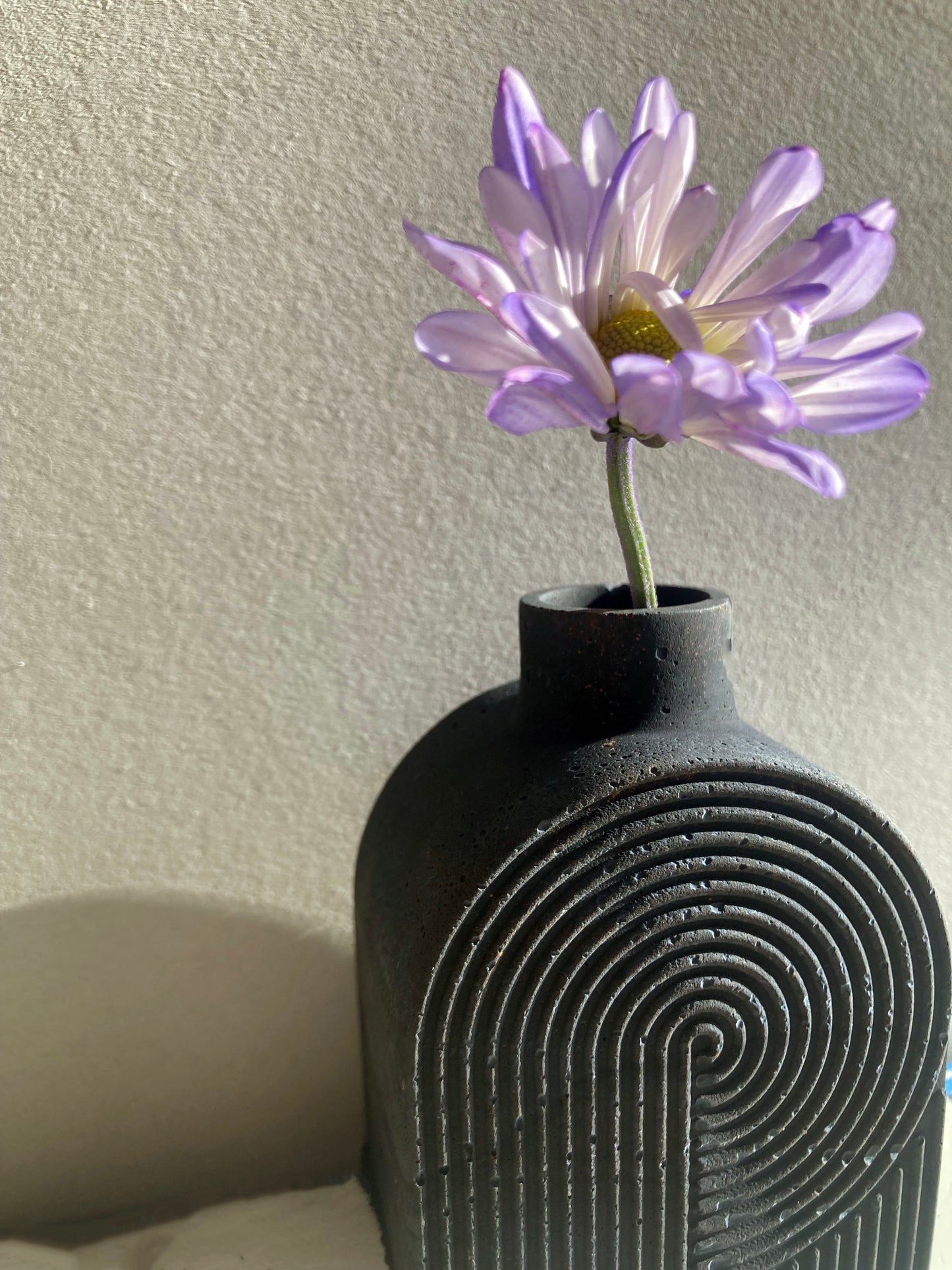 Stone Swirly Vase