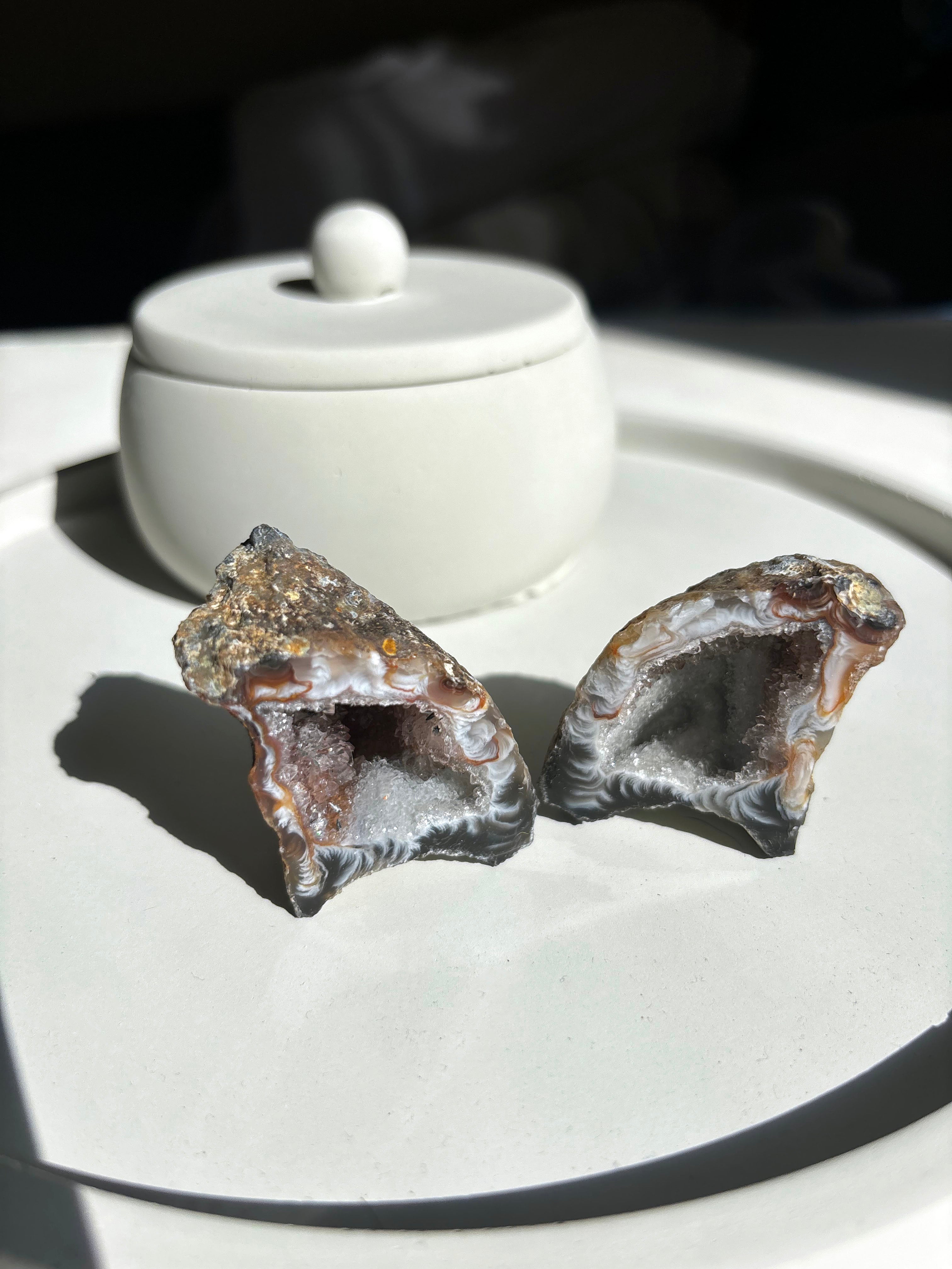 Ocos Geodes matching pair