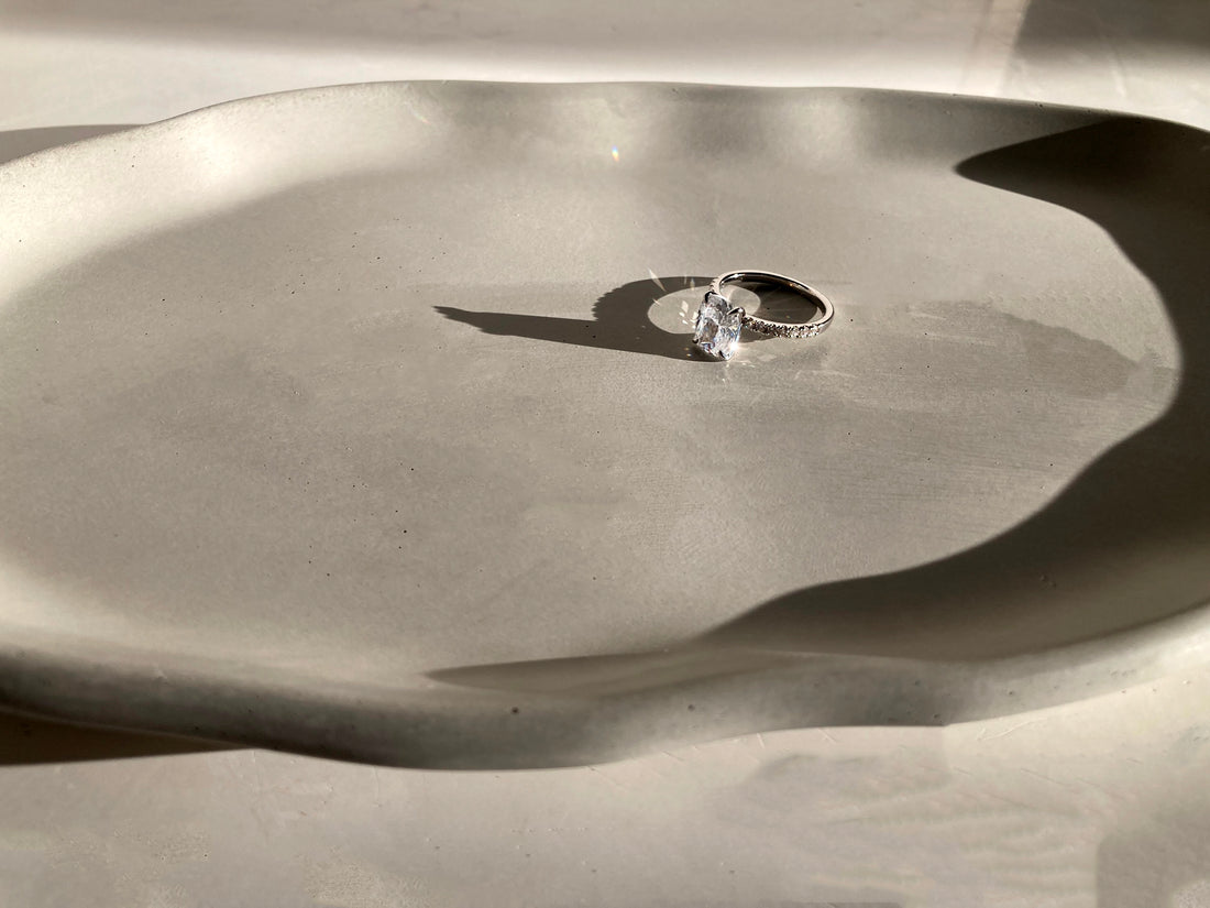 Concrete Vanity Tray