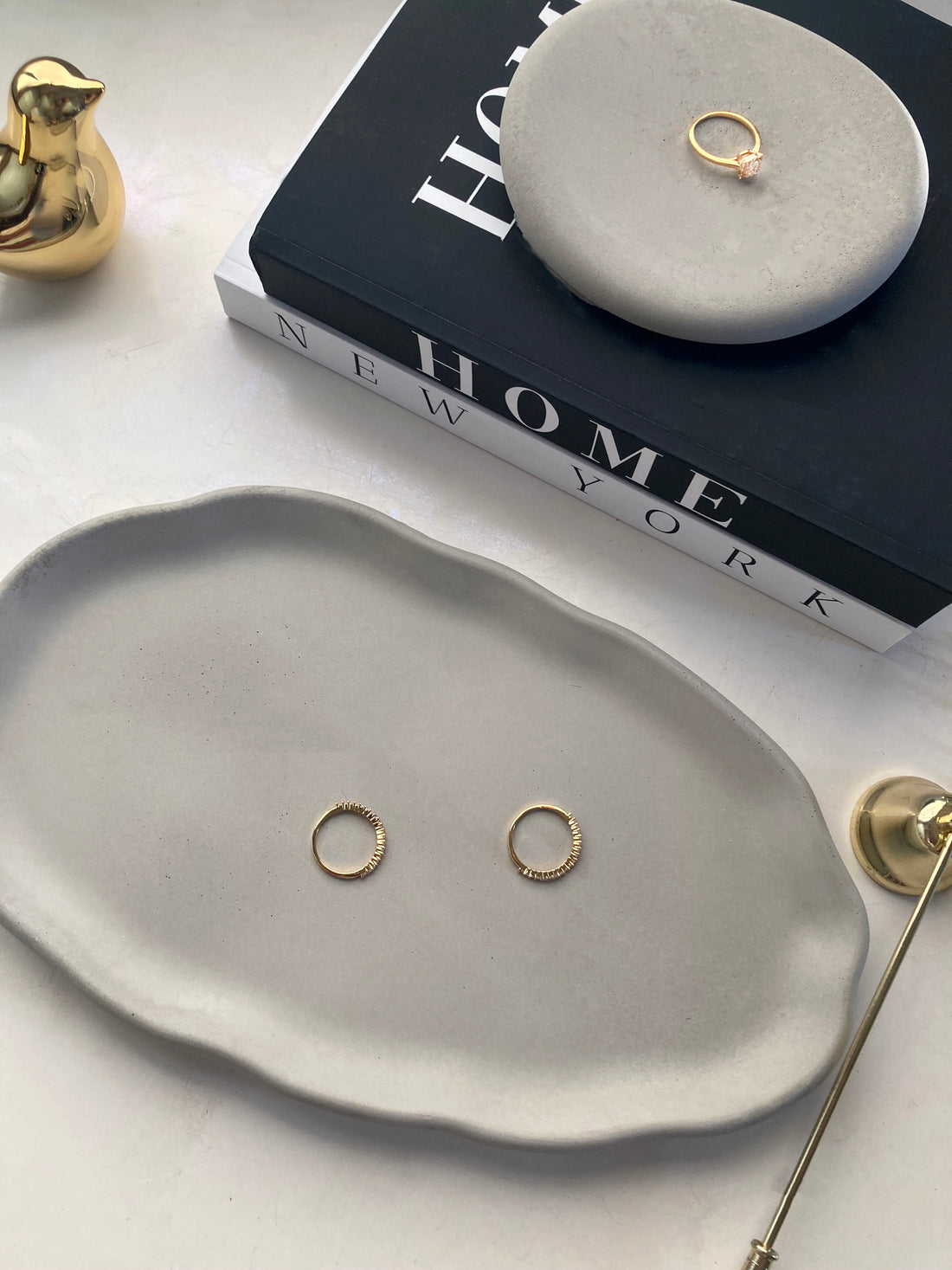 Concrete Vanity Tray