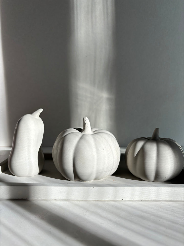 Concrete Pumpkin