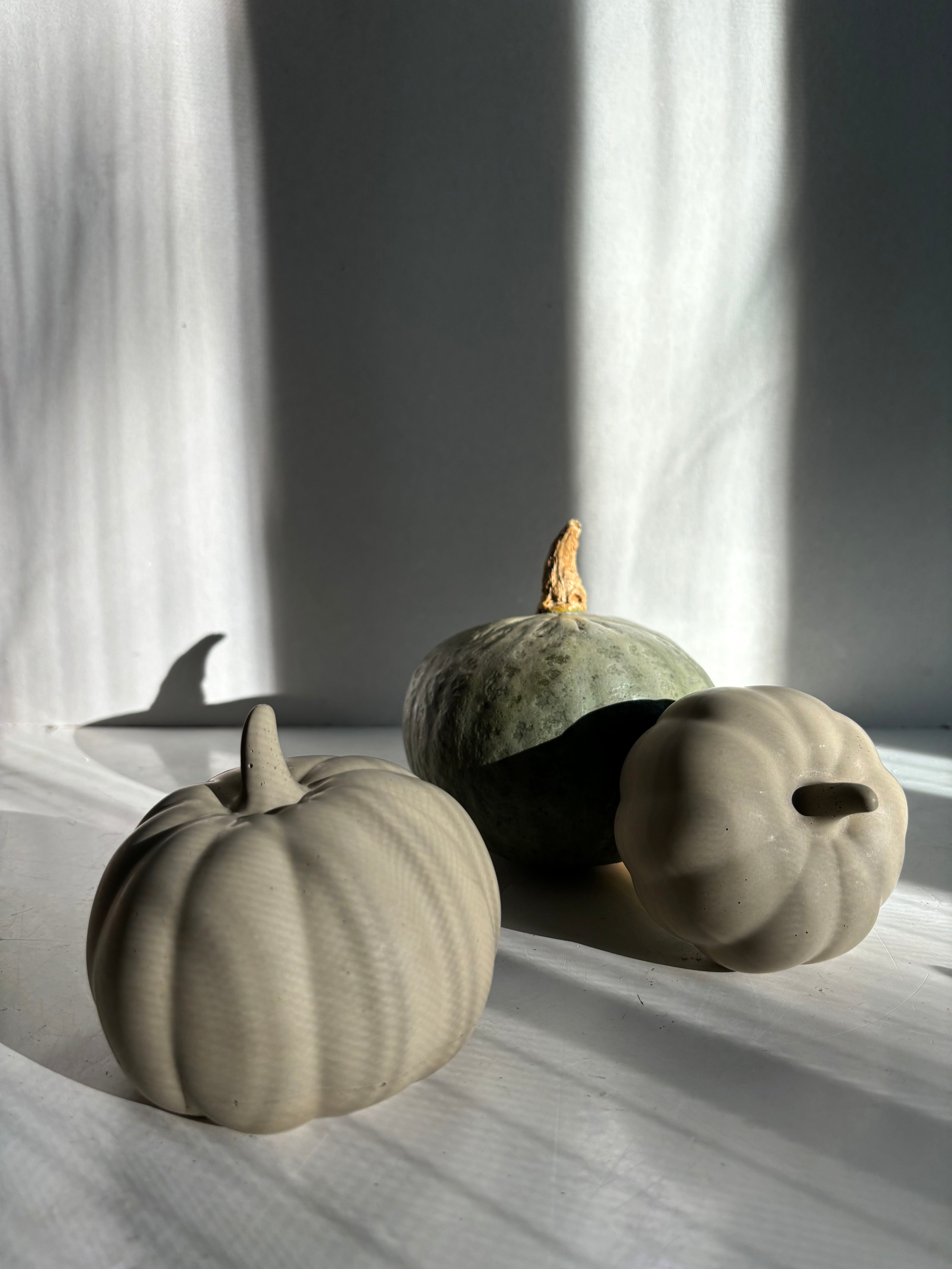 Concrete Pumpkin