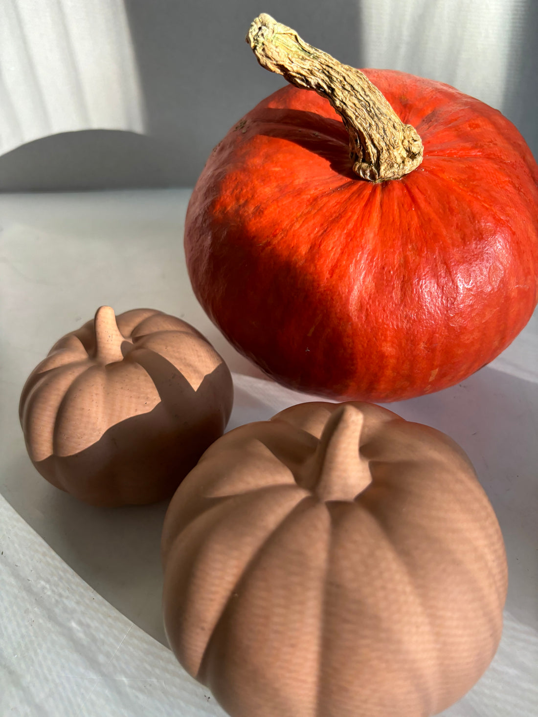 Concrete Pumpkin