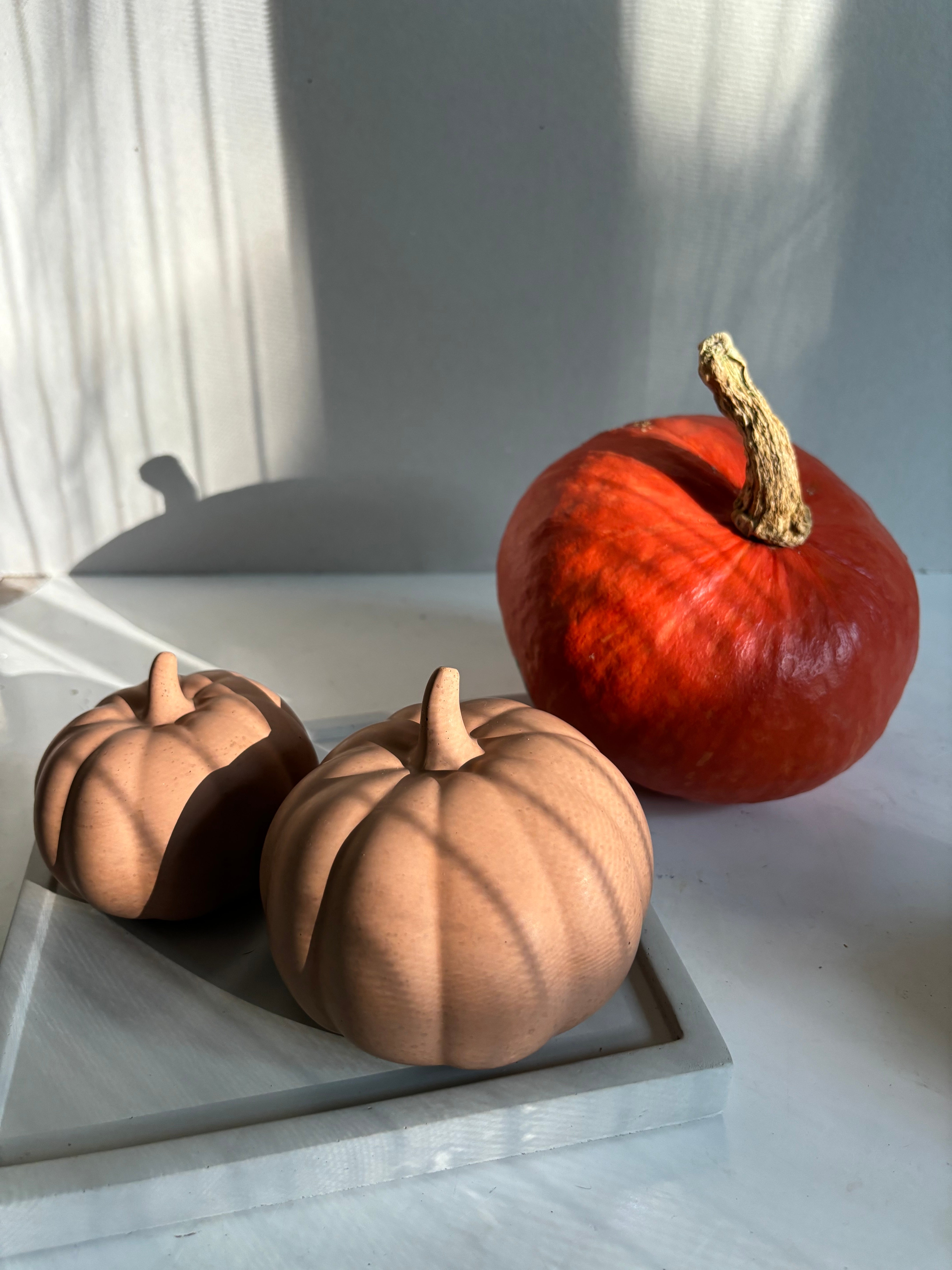 Concrete Pumpkin