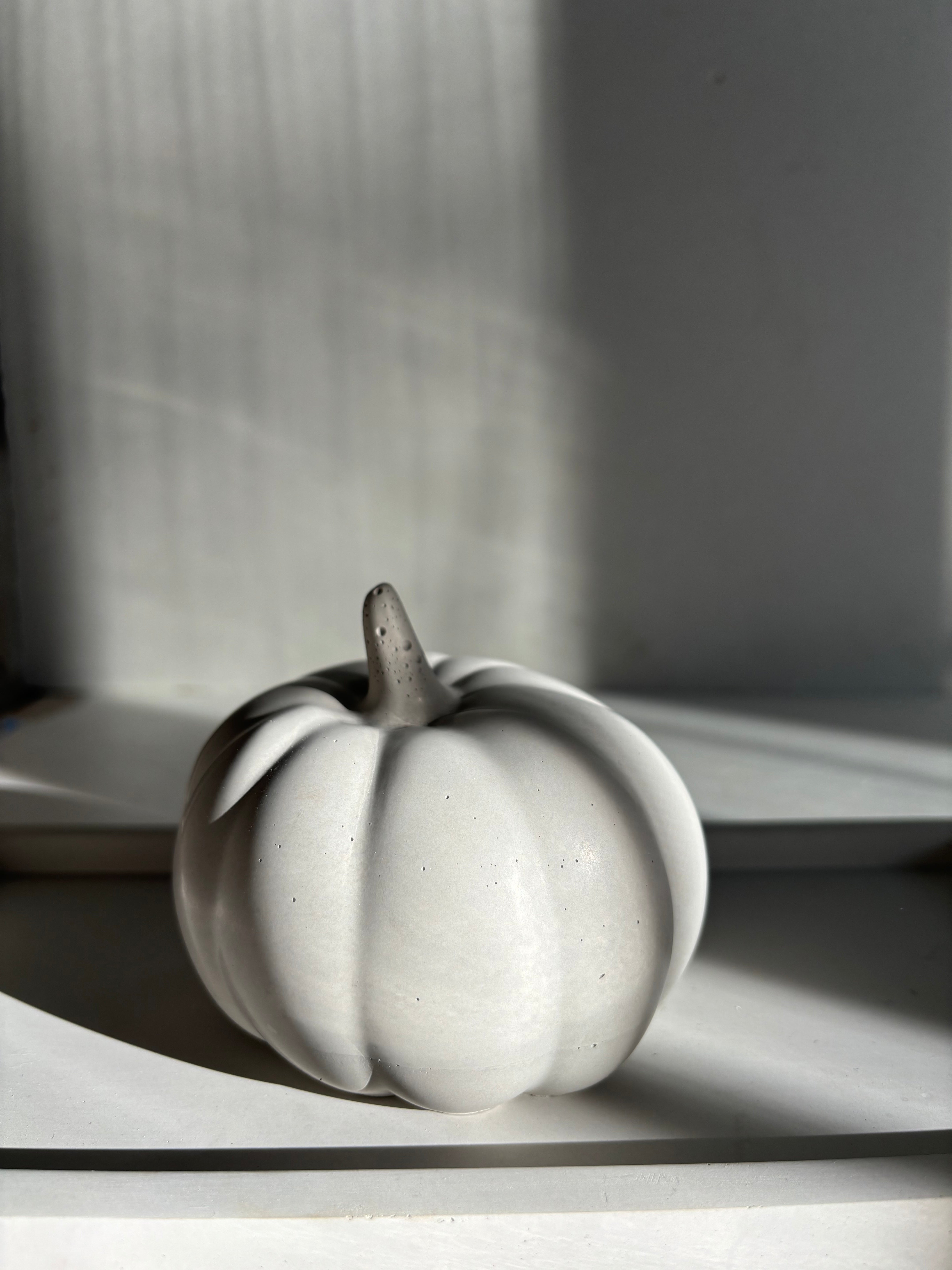 Concrete Pumpkin