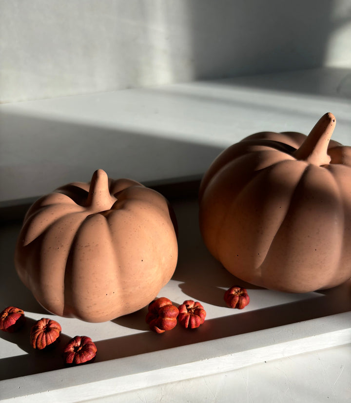 Concrete Pumpkin
