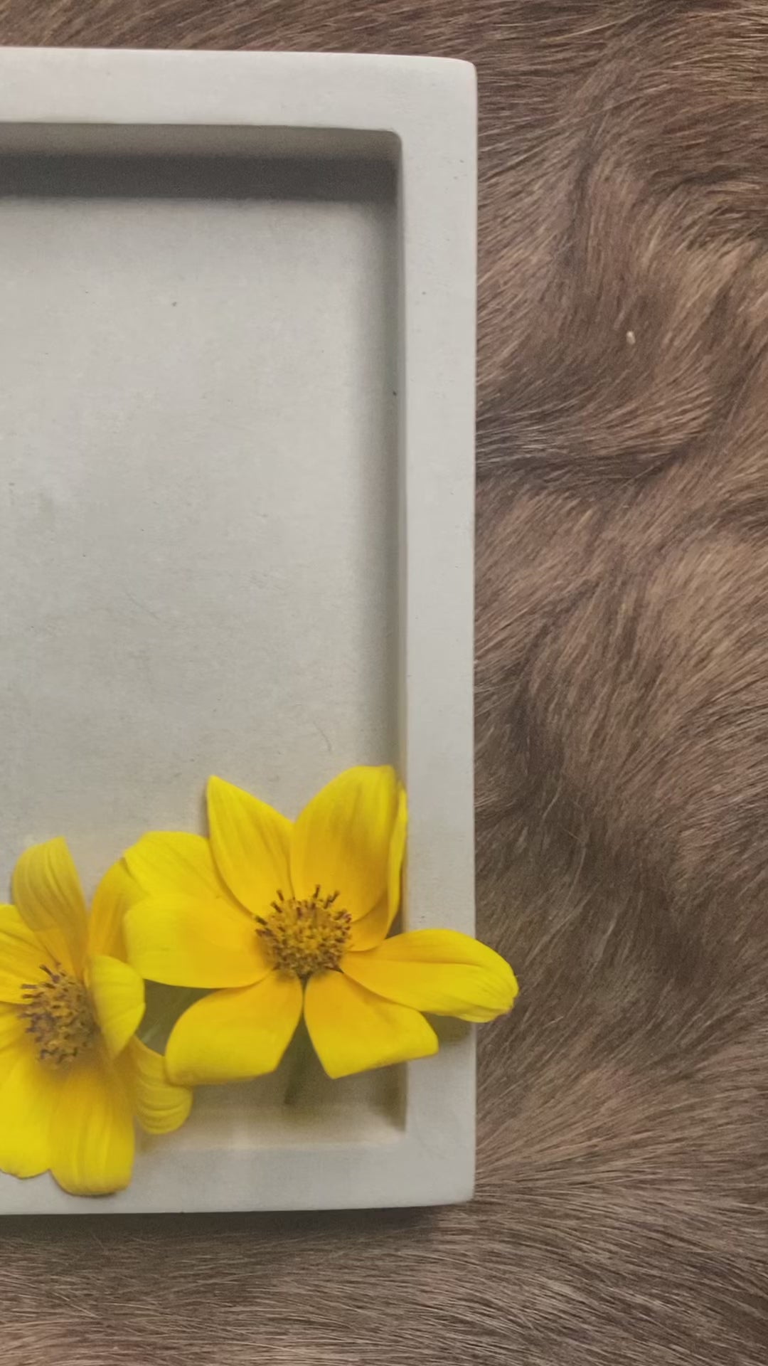 Stone Rectangle Tray