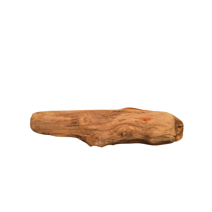 Weathered Driftwood, tan. White background